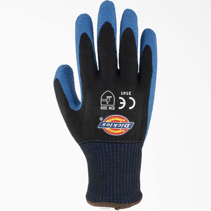 uniseks Dickies gekreukte latex gecoate werkhandschoenen zwart (bk) accessoires 6F0X3027