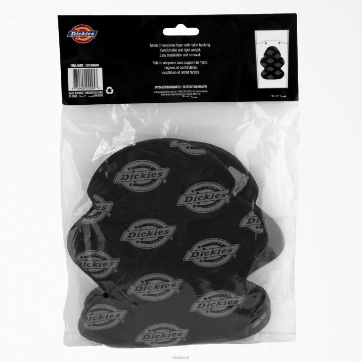 uniseks Dickies lichtgewicht schuimkniebeschermers zwart (bk) accessoires 6F0X2994