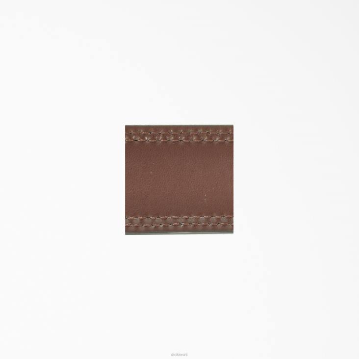 uniseks Dickies leren omkeerbare riem zwart (bk) accessoires 6F0X2784