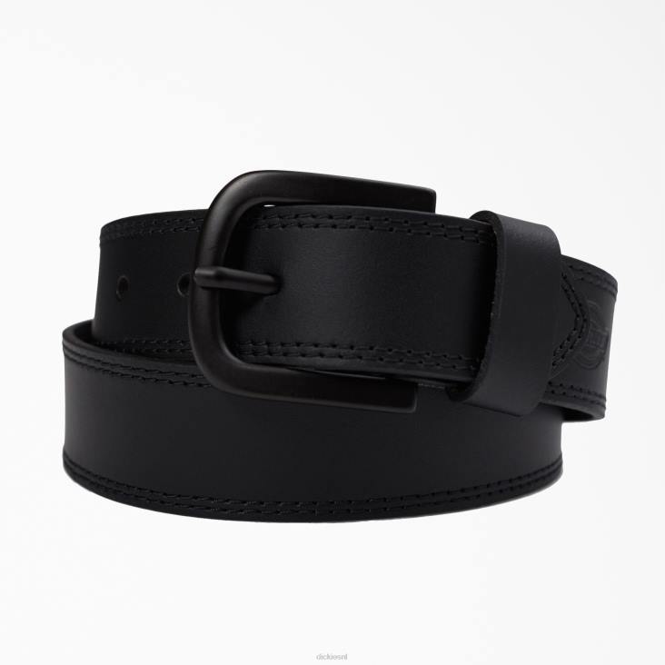 uniseks Dickies losse leren riem zwart (bk) accessoires 6F0X2773