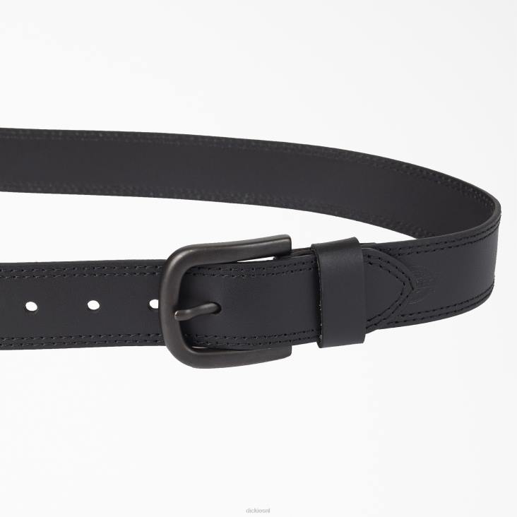 uniseks Dickies losse leren riem zwart (bk) accessoires 6F0X2773