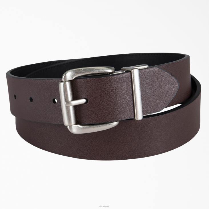 vrouwen Dickies omkeerbare riem met rolgesp zwart (bk) accessoires 6F0X2902