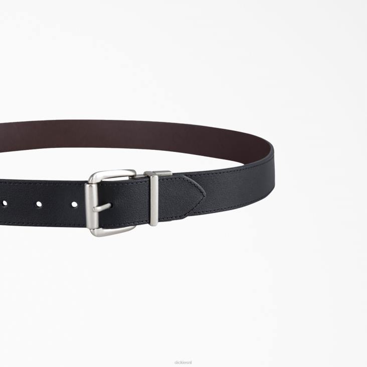 vrouwen Dickies omkeerbare riem met rolgesp zwart (bk) accessoires 6F0X2902