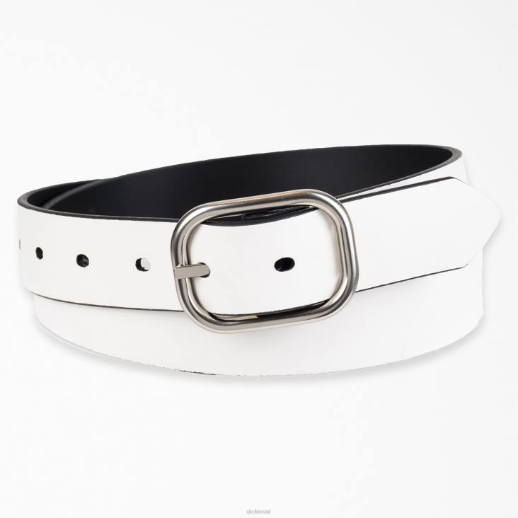 vrouwen Dickies omkeerbare riem zwart/wit (bkw) accessoires 6F0X2830