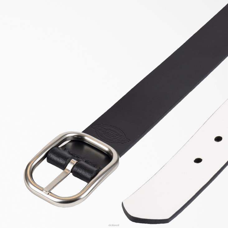 vrouwen Dickies omkeerbare riem zwart/wit (bkw) accessoires 6F0X2830