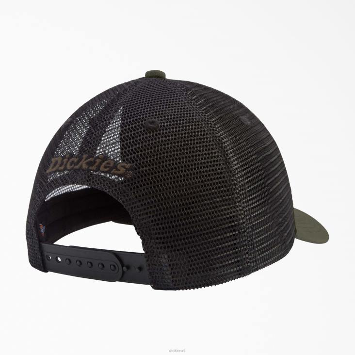 uniseks Dickies canvas truckerpet mosgroen (ms) accessoires 6F0X2802