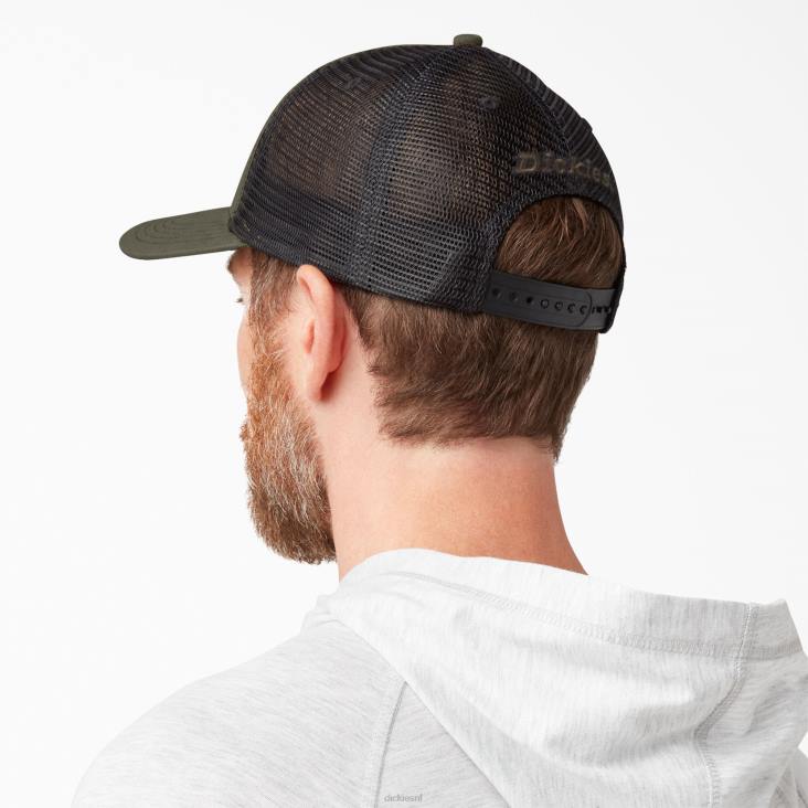 uniseks Dickies canvas truckerpet mosgroen (ms) accessoires 6F0X2802