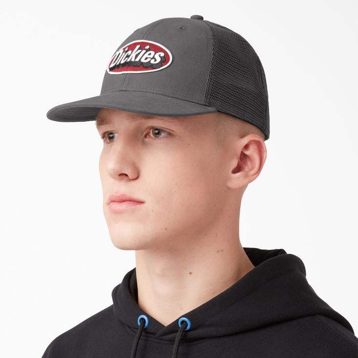uniseks Dickies patch logo trucker pet leigrijs (sl) accessoires 6F0X2910