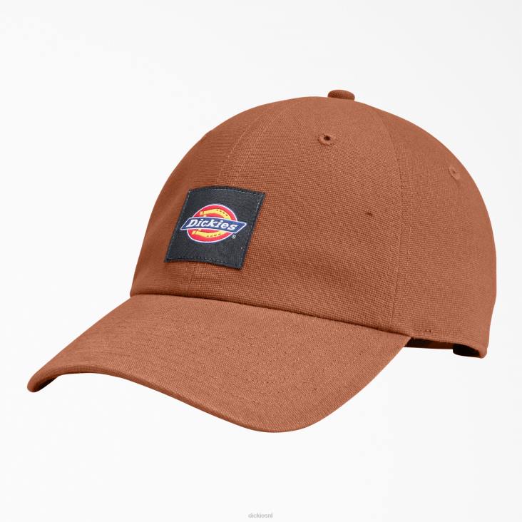 uniseks Dickies pet van gewassen canvas peperkoek bruin (ie) accessoires 6F0X2886