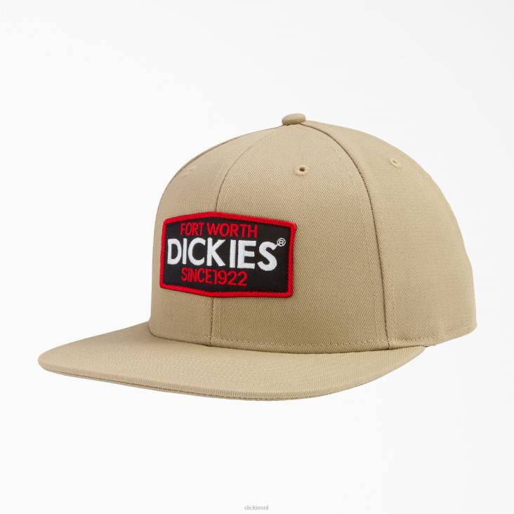 uniseks Dickies platte kepermuts van keperstof woestijnzand (ds) accessoires 6F0X2900