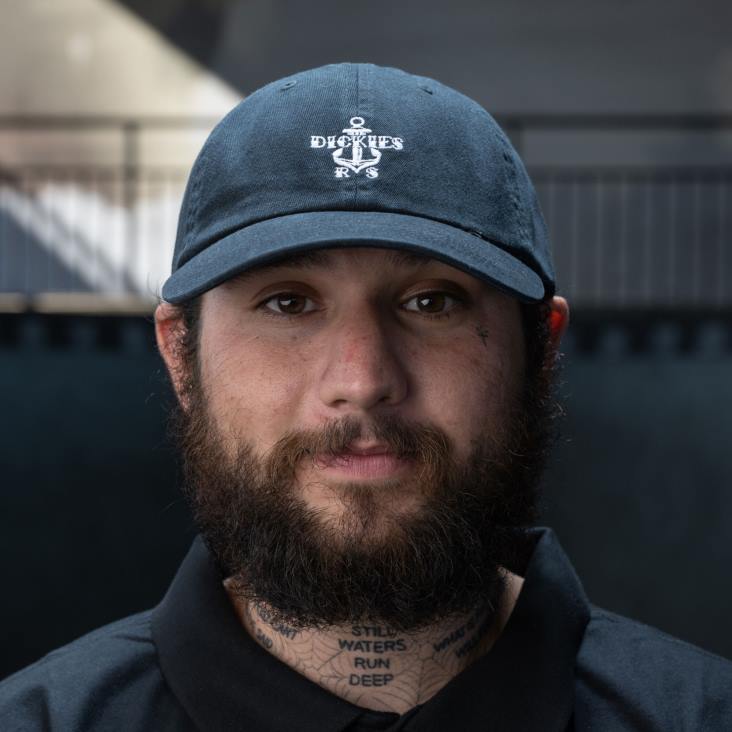 uniseks Dickies ronnie sandoval anker hoed zwart (bkx) accessoires 6F0X1697