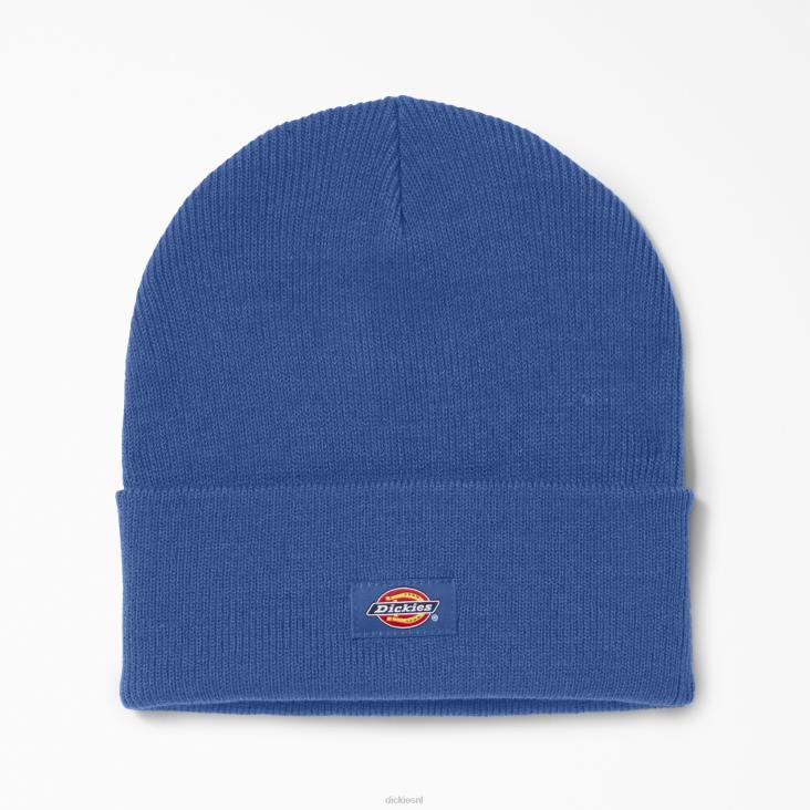 uniseks Dickies gebreide muts met manchetten koningsblauw (rb) accessoires 6F0X1493