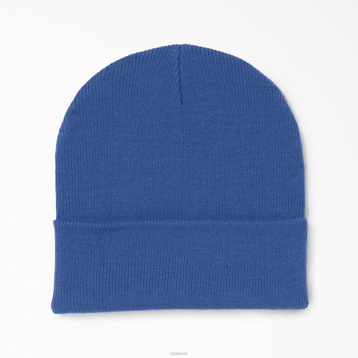uniseks Dickies gebreide muts met manchetten koningsblauw (rb) accessoires 6F0X1493