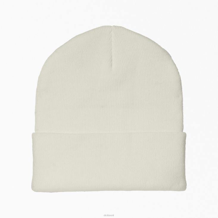 uniseks Dickies gebreide muts met manchetten naturel beige (nt) accessoires 6F0X1492