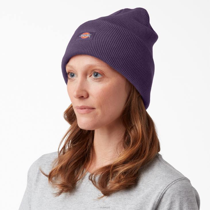 uniseks Dickies gebreide muts met manchetten stoffige paarse heide (zu2) accessoires 6F0X1506
