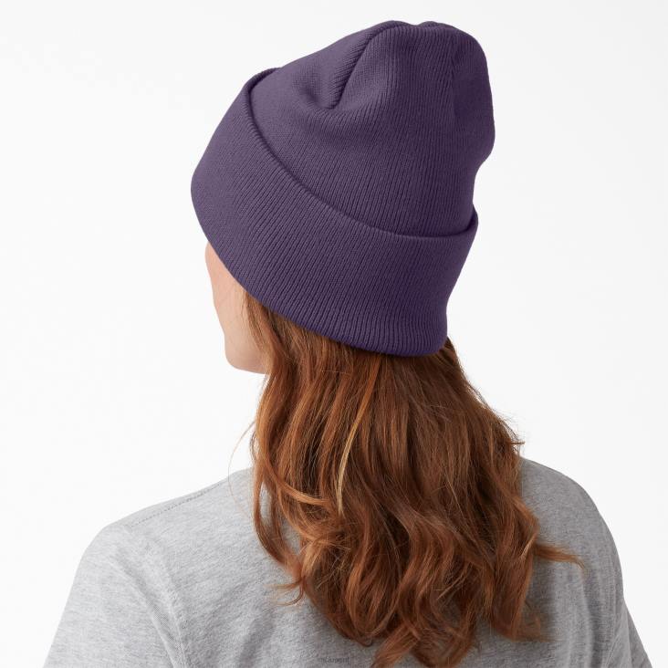 uniseks Dickies gebreide muts met manchetten stoffige paarse heide (zu2) accessoires 6F0X1506
