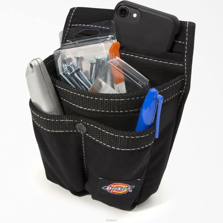 uniseks Dickies Telefoon- en gereedschapstas met 4 zakken zwart (bk) accessoires 6F0X3004