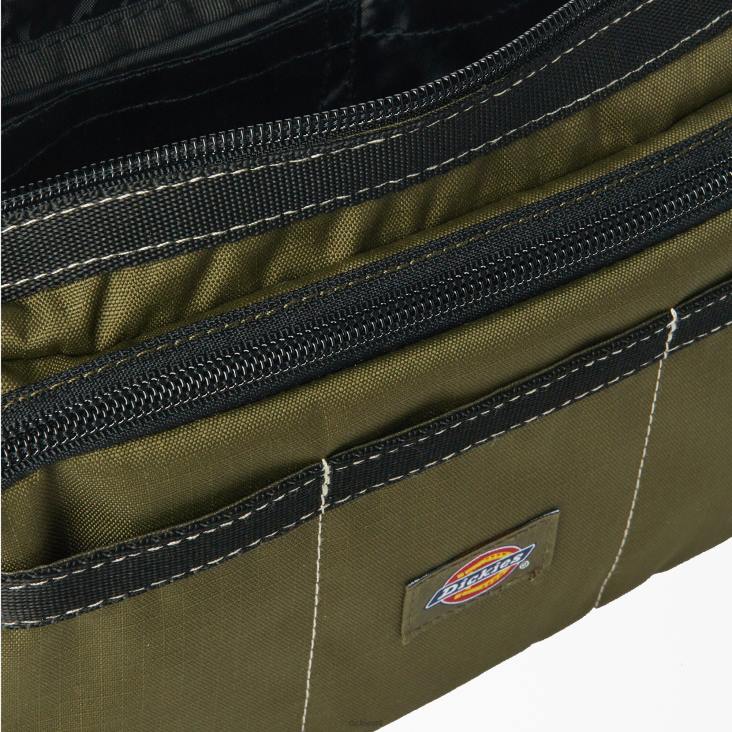 uniseks Dickies Ashville schoudertas militair groen (ml) accessoires 6F0X2760