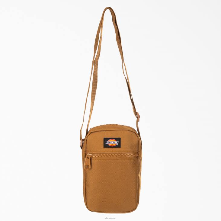 uniseks Dickies Crossbody tas in effen kleur bruine eend (bd) accessoires 6F0X2743