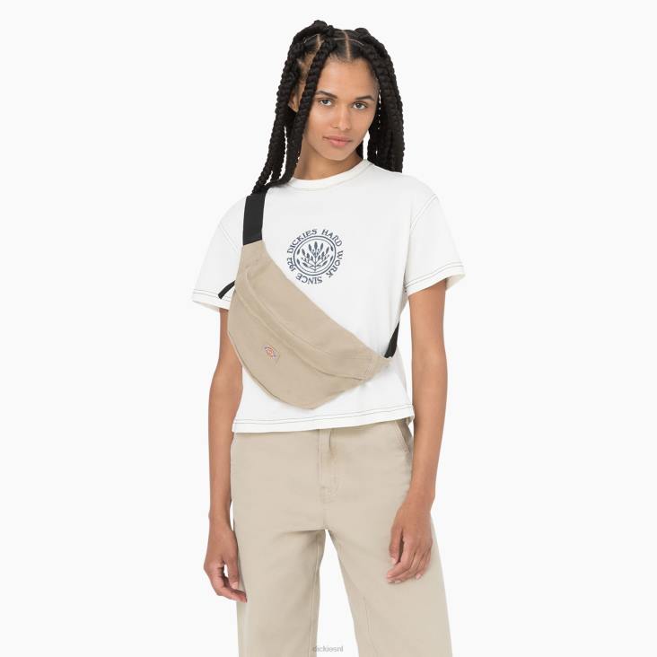 uniseks Dickies eend canvas crossbody tas woestijnzand (ds) accessoires 6F0X2819