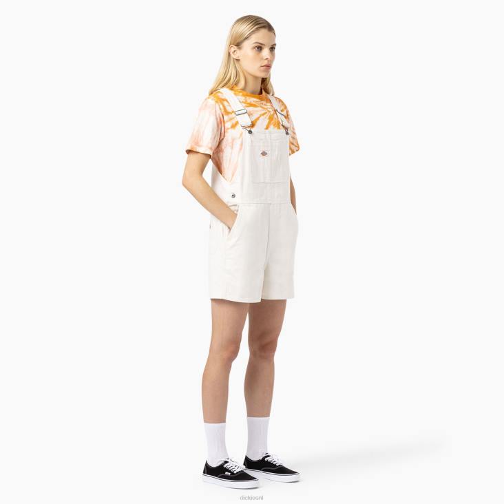 vrouwen Dickies eendenbroek shortalls versteende wolk (s2c) kleding 6F0X1916