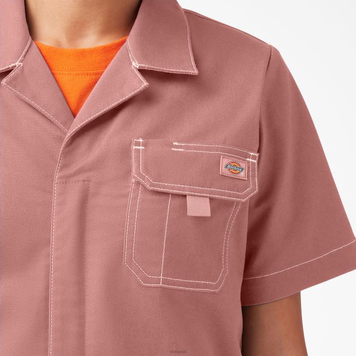 vrouwen Dickies korte broeken van ripstop gespoelde rozet (r2r) kleding 6F0X1924