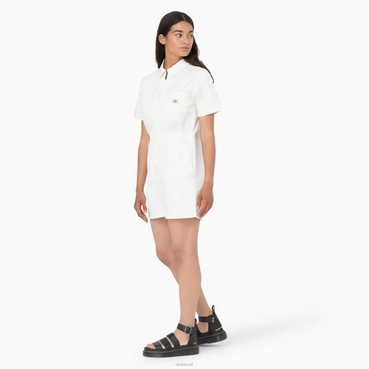vrouwen Dickies vale shortalls wolk (cl9) kleding 6F0X1941