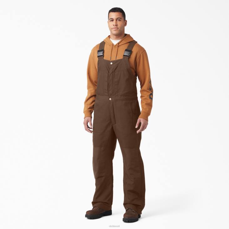 Heren Dickies duratech renegade flex geïsoleerde overall hout bruin (tb) kleding 6F0X1441