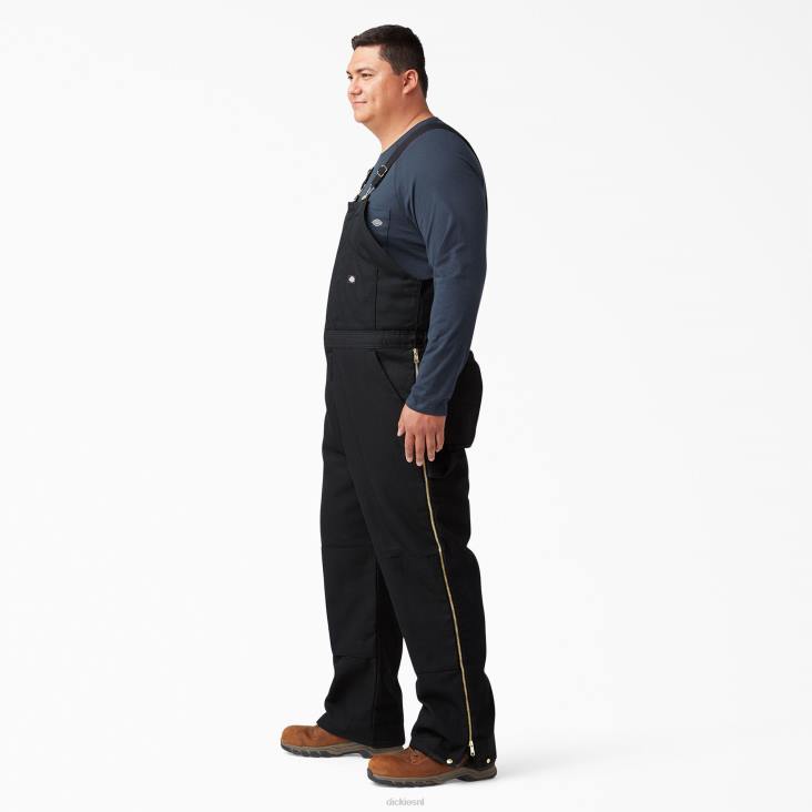 Heren Dickies eend geïsoleerd slabbetje overall zwart (bk) kleding 6F0X1443