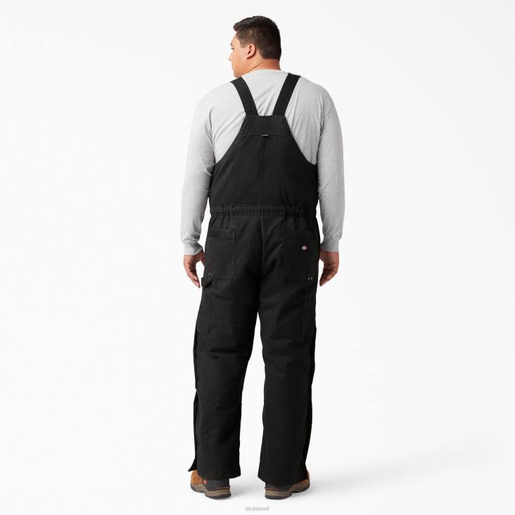 Heren Dickies geschuurde eend geïsoleerde overall zwart (bk) kleding 6F0X1438