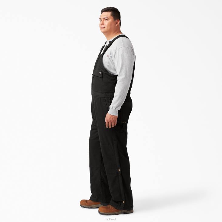 Heren Dickies geschuurde eend geïsoleerde overall zwart (bk) kleding 6F0X1438