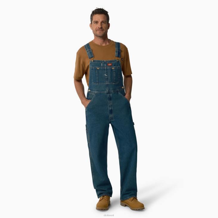 Heren Dickies indigo overall medium erfgoedtint (a1q) kleding 6F0X1214