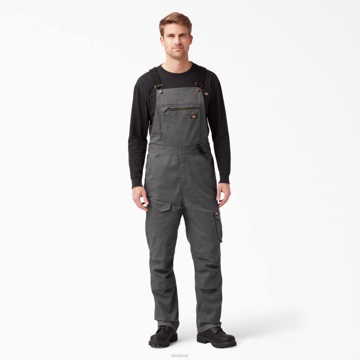 Heren Dickies temp-iq 365 tech eendenoverall met bretels gespoelde lei (rsl) kleding 6F0X1512