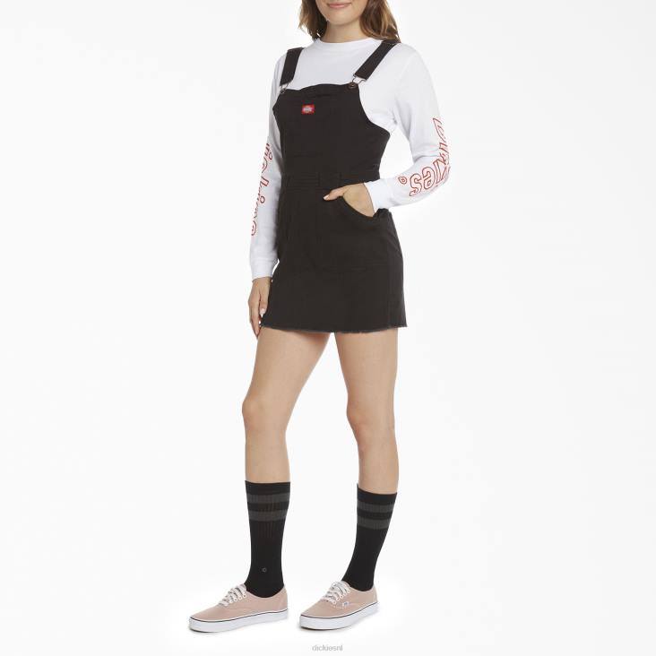 kinderen Dickies overalljurk voor junioren zwart (bk) kleding 6F0X1945