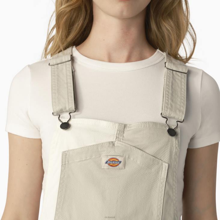 vrouwen Dickies overall met kleurvlakken kleurblok wolk/woestijn (uck) kleding 6F0X1929