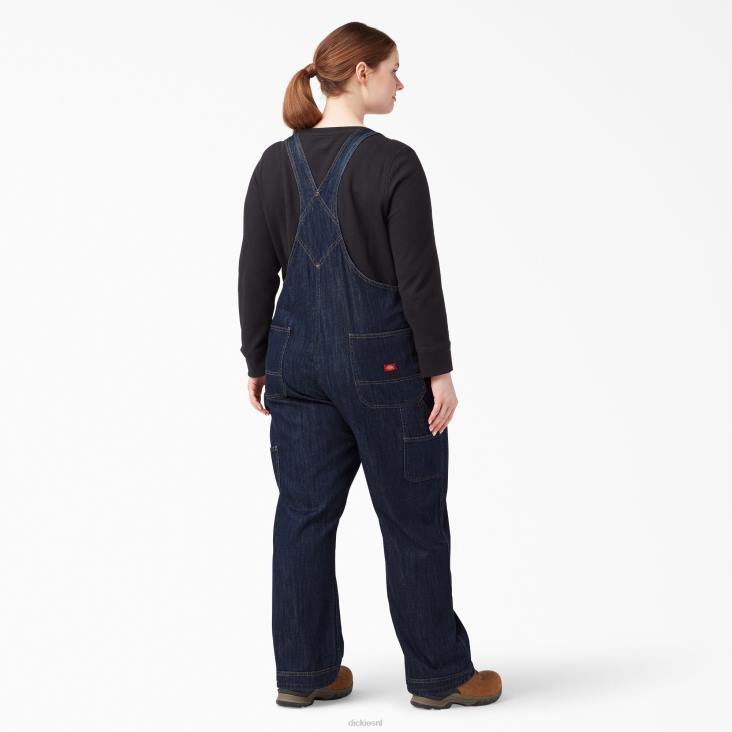 vrouwen Dickies plus relaxte overall met bretels normaal kleding 6F0X1563