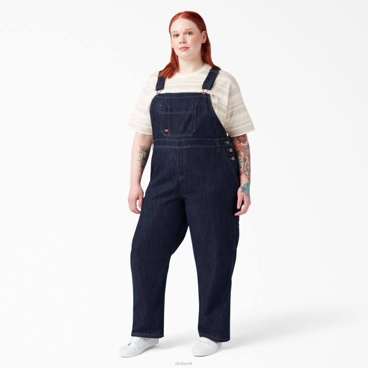 vrouwen Dickies plus relaxte overall met bretels normaal kleding 6F0X1563