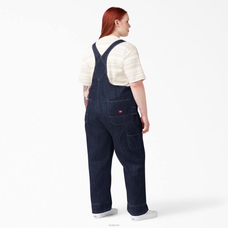 vrouwen Dickies plus relaxte overall met bretels normaal kleding 6F0X1563