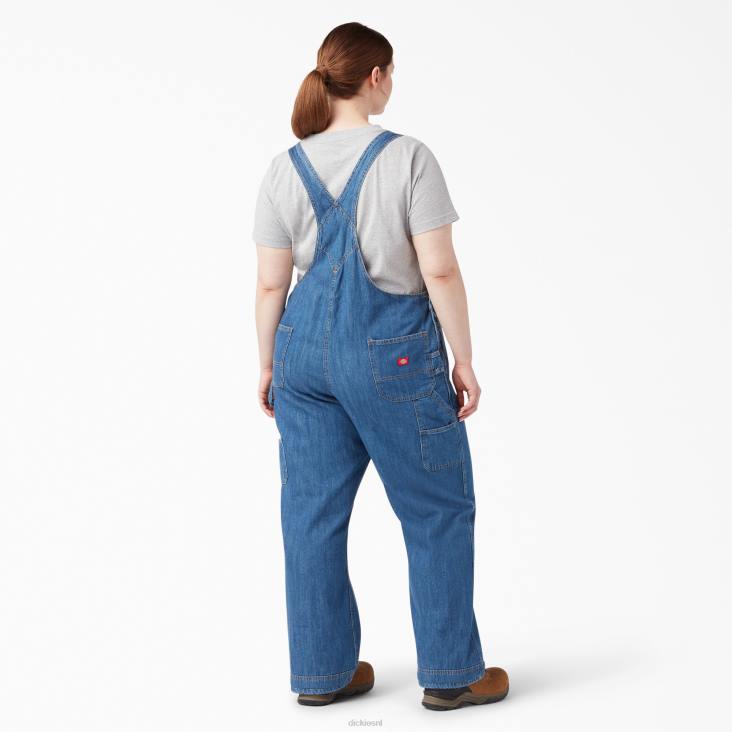 vrouwen Dickies plus relaxte overall met bretels normaal kleding 6F0X1564