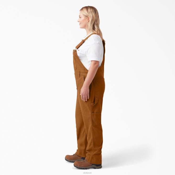 vrouwen Dickies plus relaxte overall met bretels normaal kleding 6F0X1565