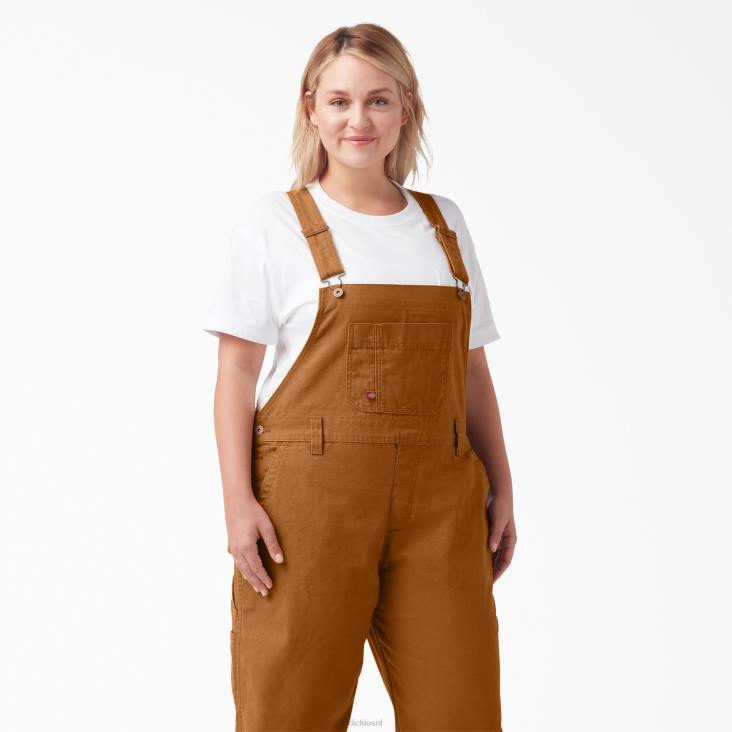 vrouwen Dickies plus relaxte overall met bretels normaal kleding 6F0X1565