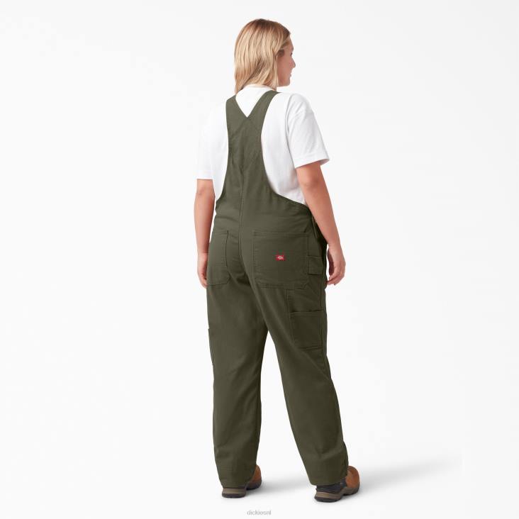 vrouwen Dickies plus relaxte overall met bretels normaal kleding 6F0X1567