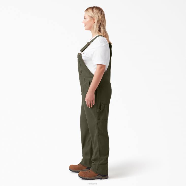 vrouwen Dickies plus relaxte overall met bretels normaal kleding 6F0X1567