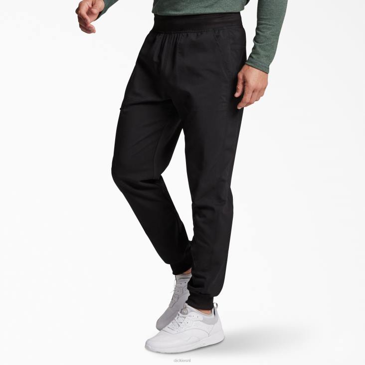 Heren Dickies balance halfhoge jogger scrub broek zwart (zwart) kleding 6F0X1385
