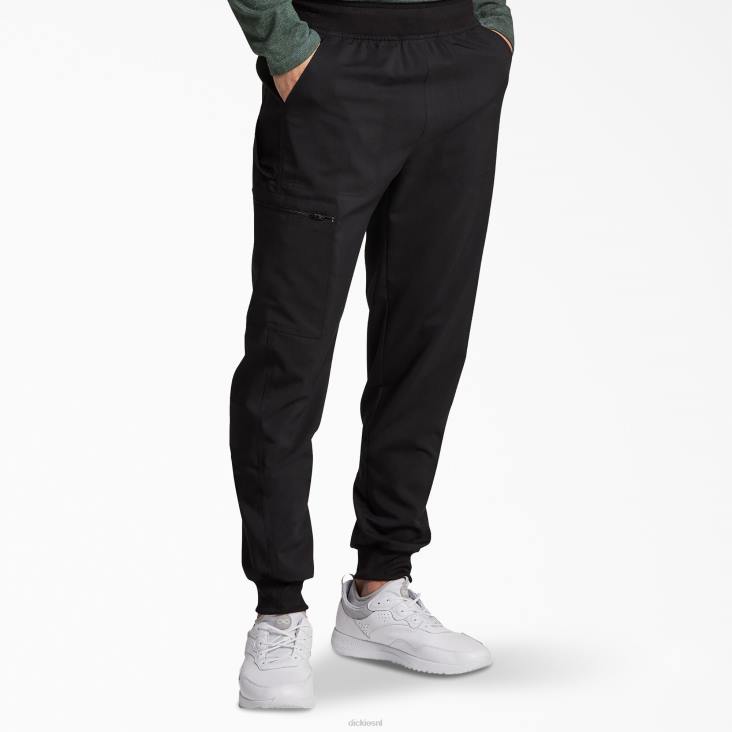 Heren Dickies balance halfhoge jogger scrub broek zwart (zwart) kleding 6F0X1385