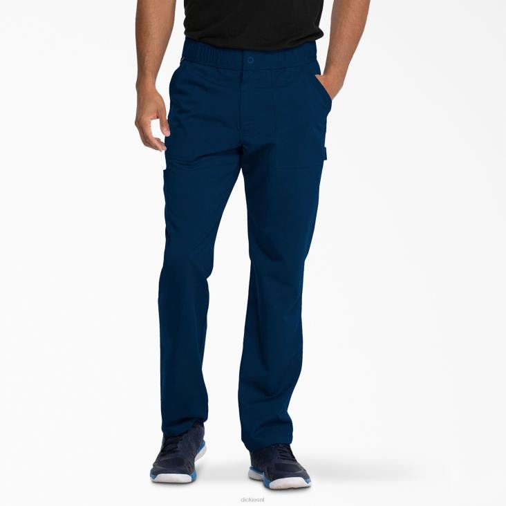 Heren Dickies balance zip fly scrub broek marineblauw (nvy) kleding 6F0X1344