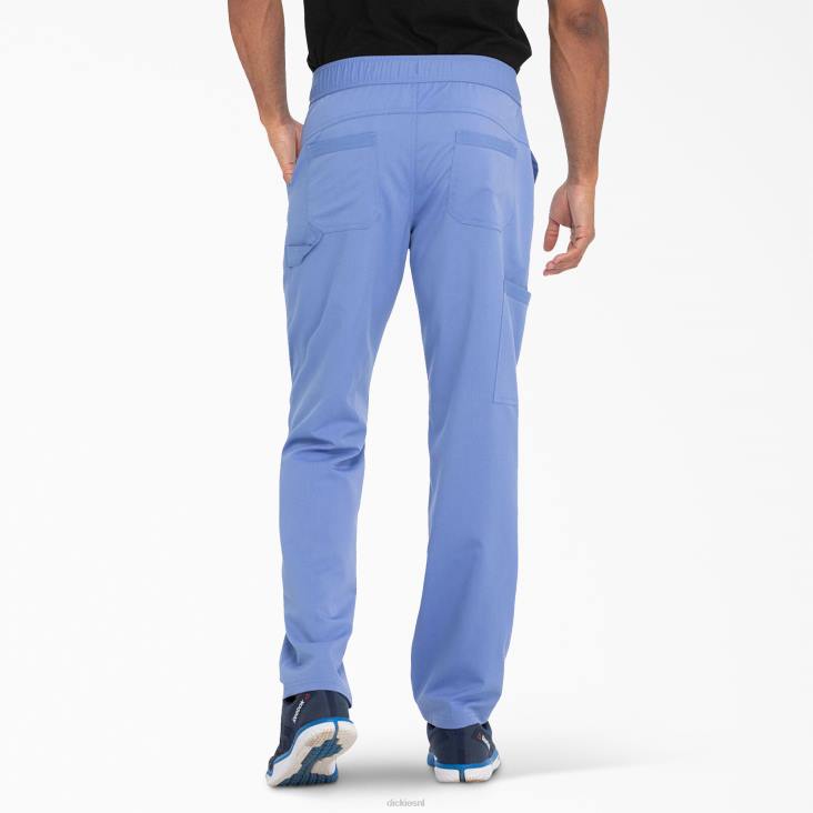 Heren Dickies balance zip fly scrub broek plafond blauw (cbl) kleding 6F0X1337
