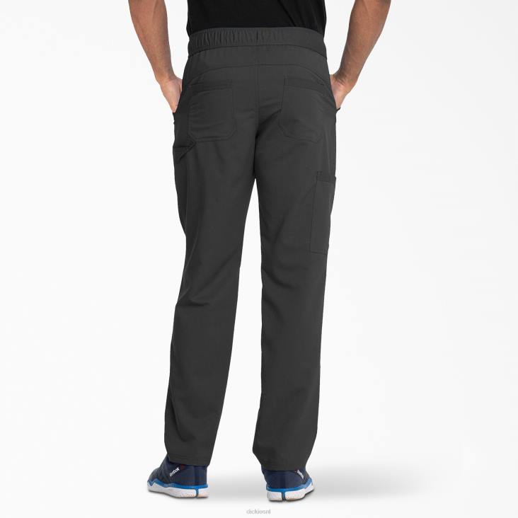 Heren Dickies balance zip fly scrub broek tin grijs (bank) kleding 6F0X1345