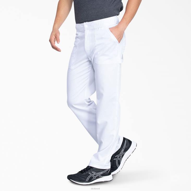 Heren Dickies balance zip fly scrub broek wit (dwh) kleding 6F0X1340