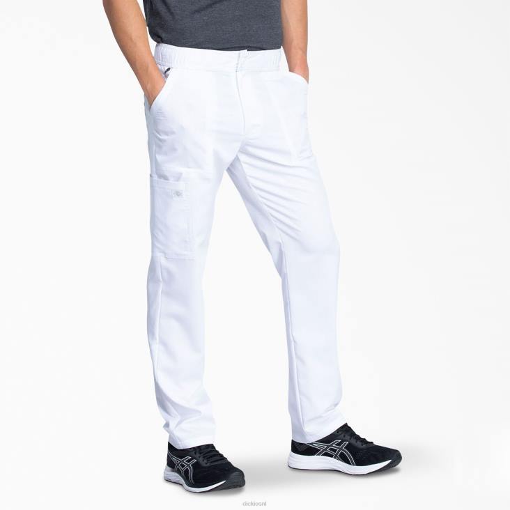 Heren Dickies balance zip fly scrub broek wit (dwh) kleding 6F0X1340